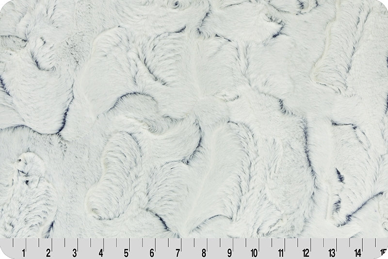 Minky - Luxe Cuddle® Frosted Hide NAVY From Shannon Fabrics - 60" Wide
