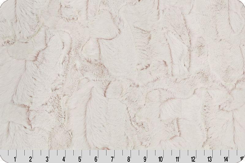 Minky - Luxe Cuddle® Frosted Hide ROSEWATER From Shannon Fabrics - 60" Wide
