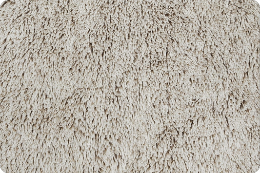 Minky - Luxe Cuddle Frosted Shaggy COCOA/SNOW From Shannon Fabrics