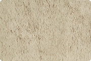 Minky - Luxe Cuddle Frosted Shaggy SAND/SNOW From Shannon Fabrics