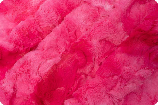 Minky - Luxe Cuddle® Galaxy THINK PINK from Shannon Fabrics