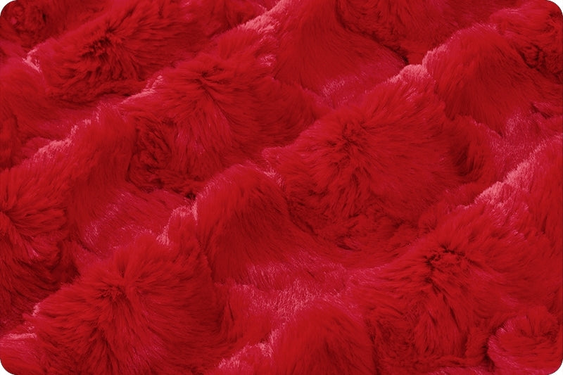 Minky- Luxe Cuddle® Glacier CARDINAL From Shannon Fabrics