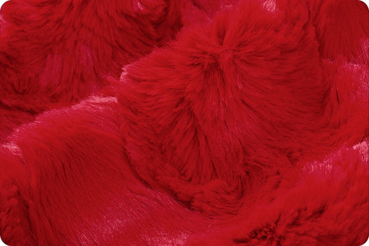 Minky- Luxe Cuddle® Glacier CARDINAL From Shannon Fabrics