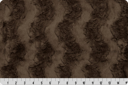 Minky- Luxe Cuddle® Glacier CHOCOLATE From Shannon Fabrics