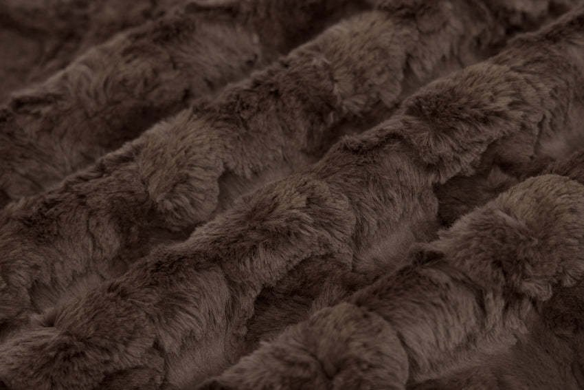 Minky- Luxe Cuddle® Glacier CHOCOLATE From Shannon Fabrics