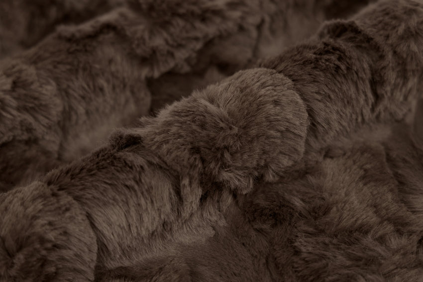 Minky- Luxe Cuddle® Glacier CHOCOLATE From Shannon Fabrics