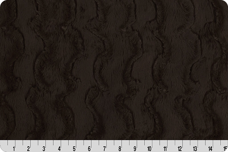 Minky- Luxe Cuddle® Glacier ESPRESSO From Shannon Fabrics