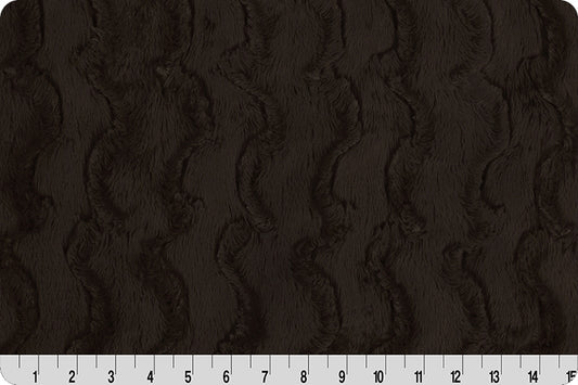 Minky- Luxe Cuddle® Glacier ESPRESSO From Shannon Fabrics