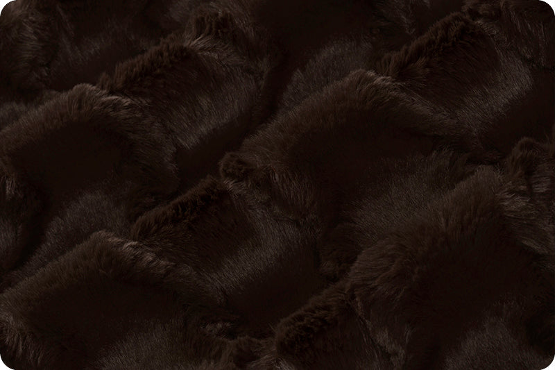 Minky- Luxe Cuddle® Glacier ESPRESSO From Shannon Fabrics