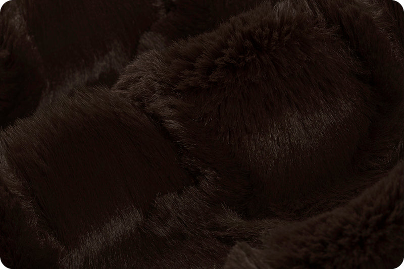 Minky- Luxe Cuddle® Glacier ESPRESSO From Shannon Fabrics