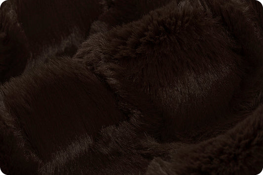 Minky- Luxe Cuddle® Glacier ESPRESSO From Shannon Fabrics