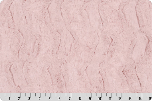 Minky- Luxe Cuddle® Glacier ICE PINK From Shannon Fabrics