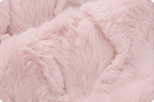 Minky- Luxe Cuddle® Glacier ICE PINK From Shannon Fabrics