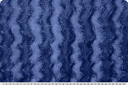 Minky- Luxe Cuddle® Glacier NAVY From Shannon Fabrics