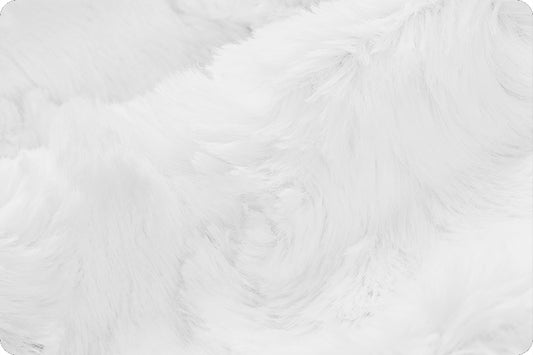Minky- Luxe Cuddle® Glacier SNOW From Shannon Fabrics