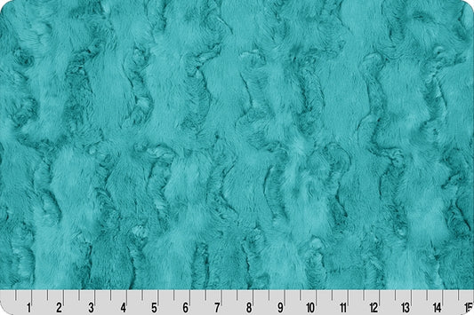 Minky- Luxe Cuddle® Glacier TEAL From Shannon Fabrics