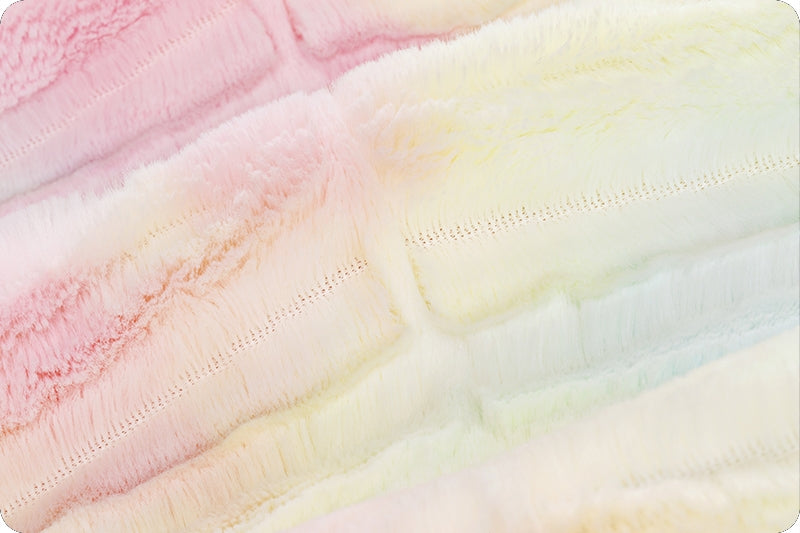 Minky - Luxe Cuddle Goovy PASTEL From Shannon Fabrics