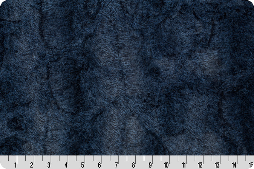 Minky - Luxe Cuddle Heather CHAMBRAY From Shannon Fabrics - 60" Wide