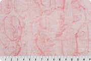 Minky - Luxe Cuddle Heather COTTON CANDY From Shannon Fabrics - 60" Wide