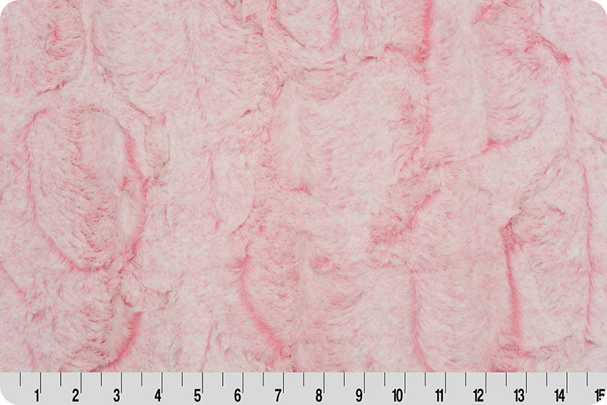 Minky - Luxe Cuddle Heather COTTON CANDY From Shannon Fabrics - 60" Wide