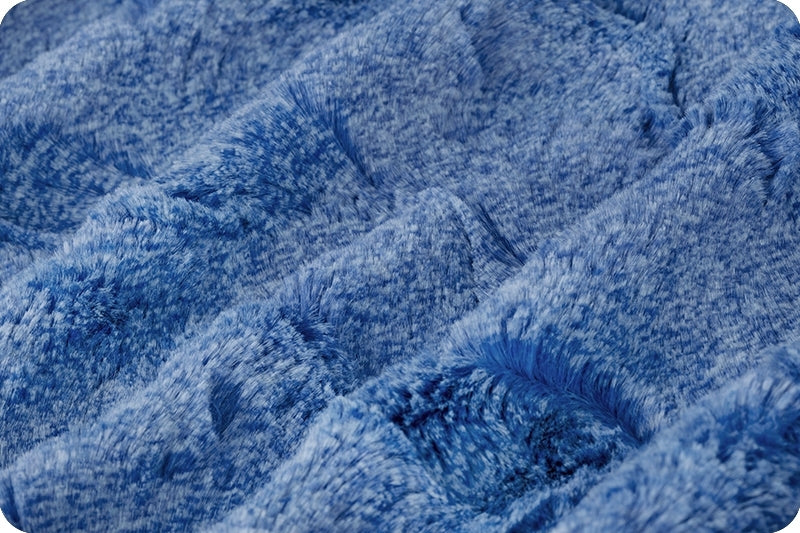 Minky - Luxe Cuddle Heather ELECTRIC From Shannon Fabrics - 60" Wide