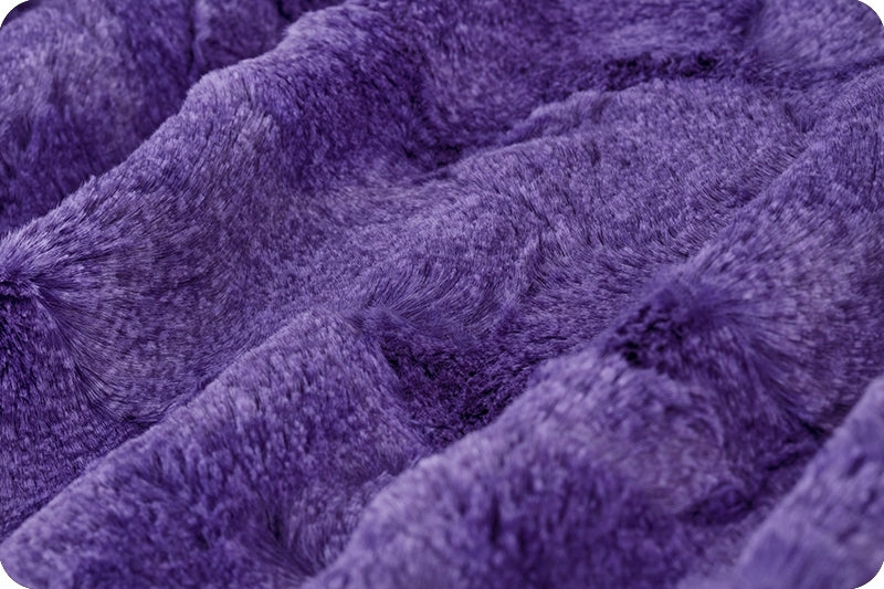 Minky - Luxe Cuddle Heather LOGANBERRY From Shannon Fabrics - 60" Wide