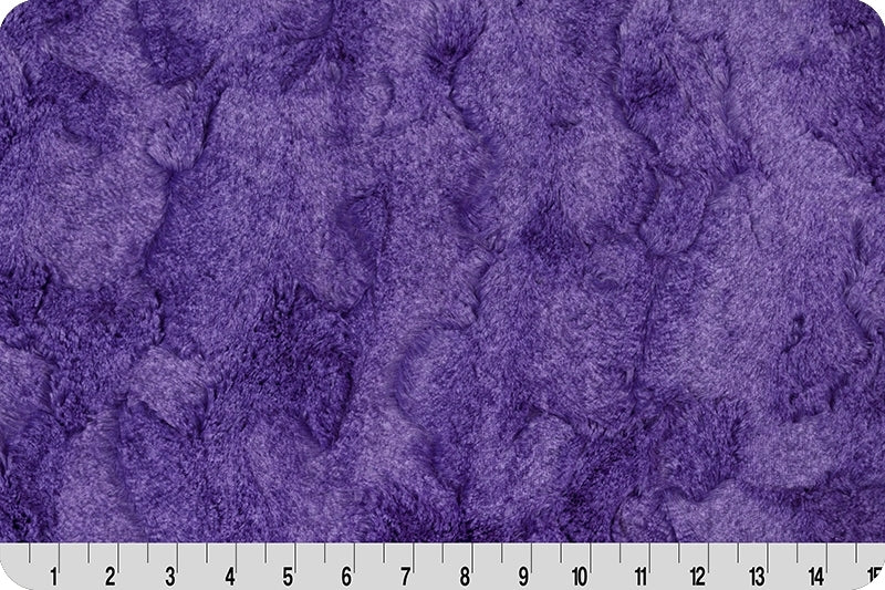 Minky - Luxe Cuddle Heather LOGANBERRY From Shannon Fabrics - 60" Wide