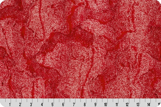 Minky - Luxe Cuddle Heather PEPPERMINT From Shannon Fabrics