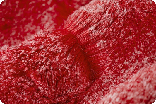 Minky - Luxe Cuddle Heather PEPPERMINT From Shannon Fabrics
