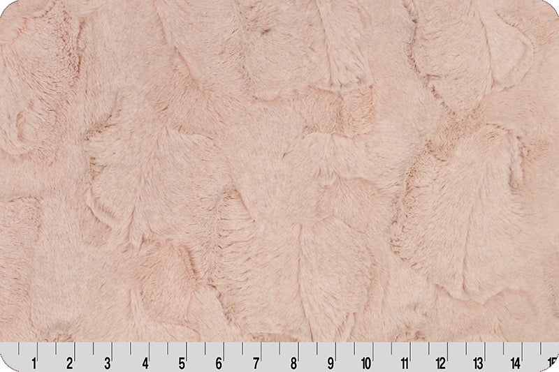 Minky - Luxe Cuddle Heather ROSEWATER From Shannon Fabrics - 60" Wide