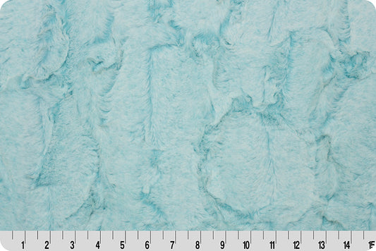 Minky - Discontinued- Luxe Cuddle Heather SALTWATER From Shannon Fabrics