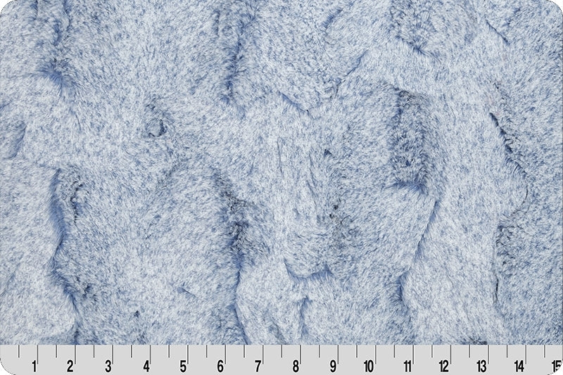 Minky - Luxe Cuddle Heather STONEWASH From Shannon Fabrics - 60" Wide