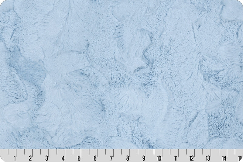 MINKY - Baby Blue HIDE from Shannon Fabrics - 60" Wide