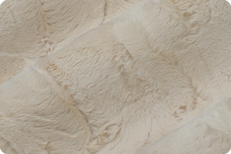 Minky BEIGE -Luxe Cuddle Hide From Shannon Fabrics - 60" Wide