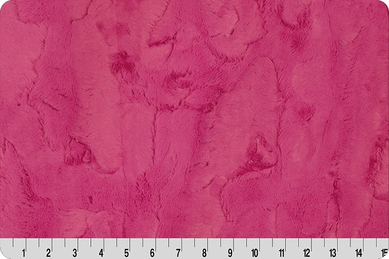 Minky - Carnation Luxe Cuddle Hide From Shannon Fabrics - 60" Wide