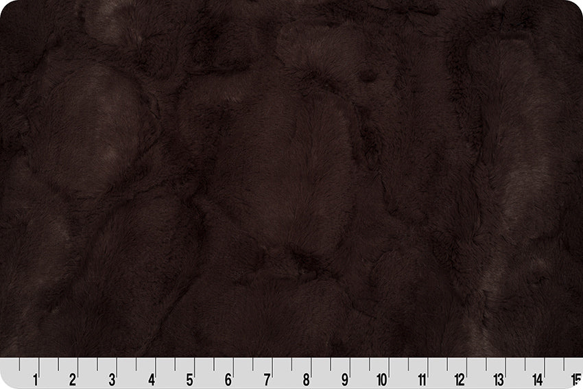 Minky - Chestnut Luxe Cuddle Hide From Shannon Fabrics - 60" Wide