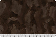 Minky - Chocolate Luxe Cuddle Hide From Shannon Fabrics - 60" Wide