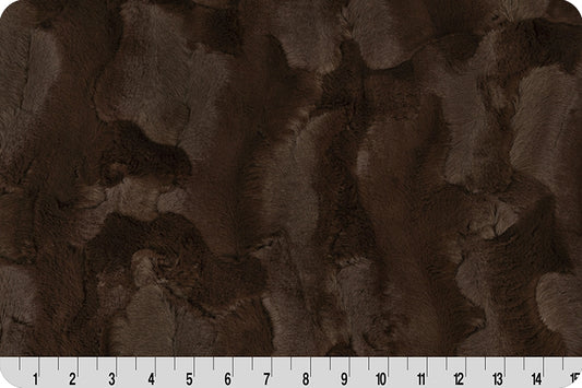 Minky - Chocolate Luxe Cuddle Hide From Shannon Fabrics