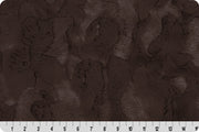 Minky - COFFEE Luxe Cuddle Hide From Shannon Fabrics - 60" Wide