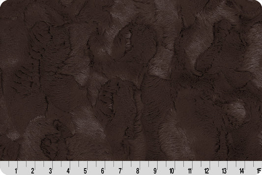 Minky - COFFEE Luxe Cuddle Hide From Shannon Fabrics