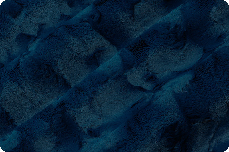 Minky - DARK SEA Luxe Cuddle Hide From Shannon Fabrics - 60" Wide