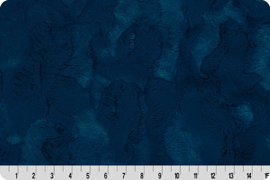 Minky - DARK SEA Luxe Cuddle Hide From Shannon Fabrics