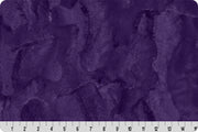 Minky - Eggplant Luxe Cuddle Hide From Shannon Fabrics - 60" Wide