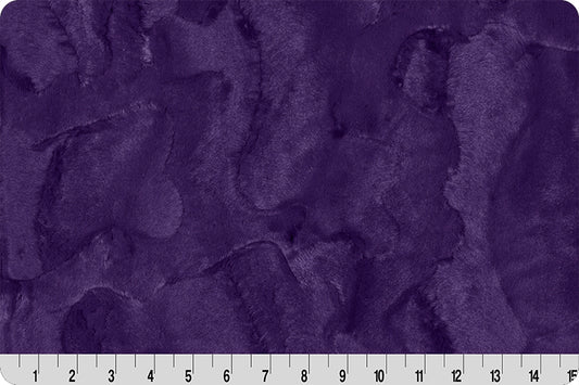Minky - Eggplant Luxe Cuddle Hide From Shannon Fabrics