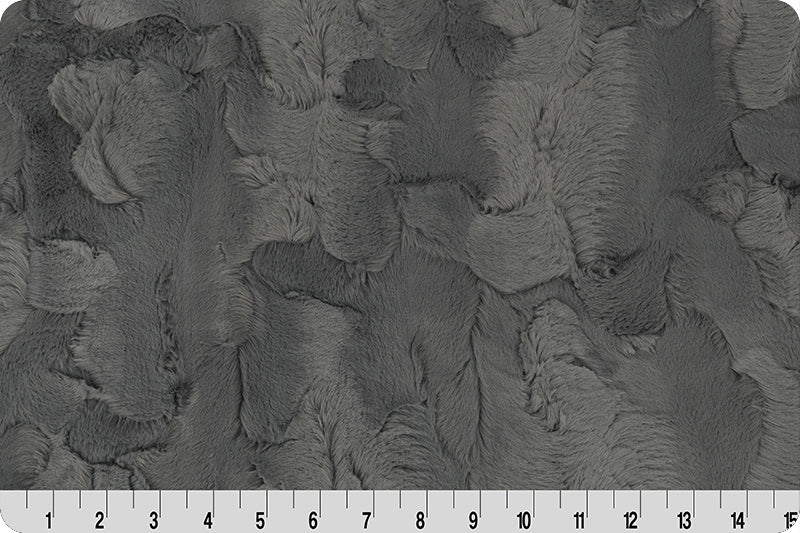 Minky - Iron Luxe Cuddle Hide From Shannon Fabrics - 60" Wide