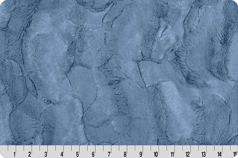 Minky - Jeans Luxe Cuddle Hide From Shannon Fabrics - 60" Wide