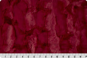 Minky - CRIMSON Luxe Cuddle Hide From Shannon Fabrics - 60" Wide