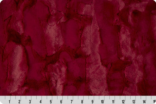 Minky - CRIMSON Luxe Cuddle Hide From Shannon Fabrics