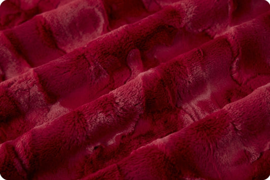 Minky - CRIMSON Luxe Cuddle Hide From Shannon Fabrics