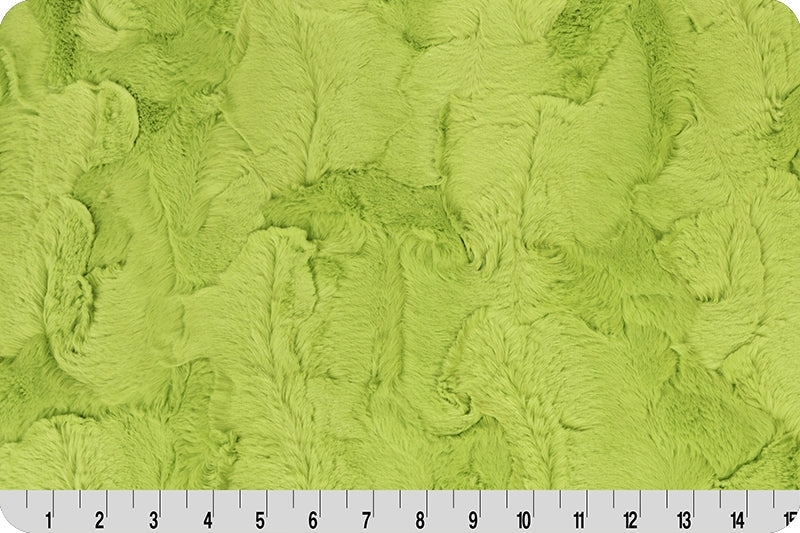Minky - Lime Luxe Cuddle Hide From Shannon Fabrics - 60" Wide